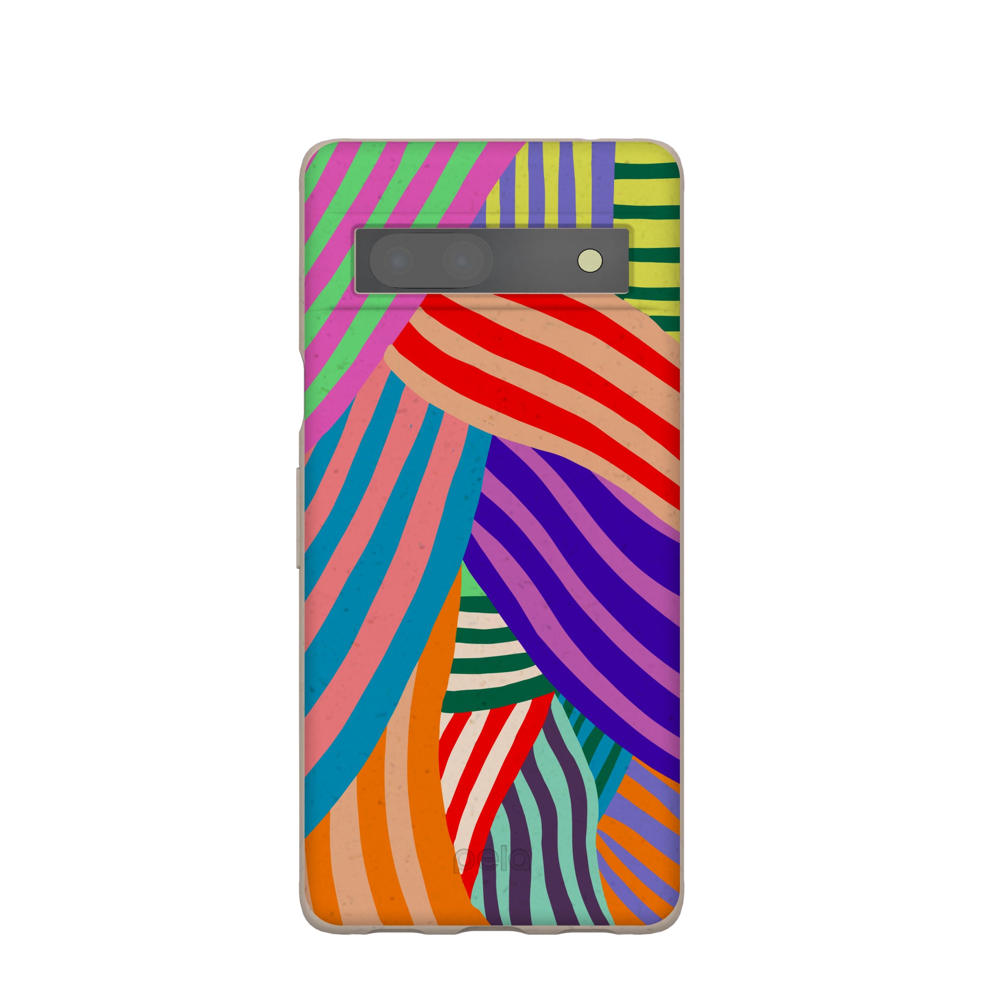 Seashell Clownish Stripes Google Pixel 7a Case - image 1