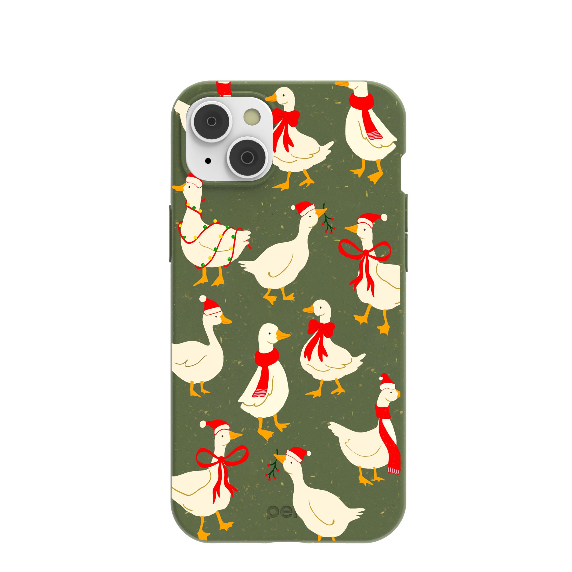 Forest Floor Duck the Halls iPhone 14 Plus Case - image 1