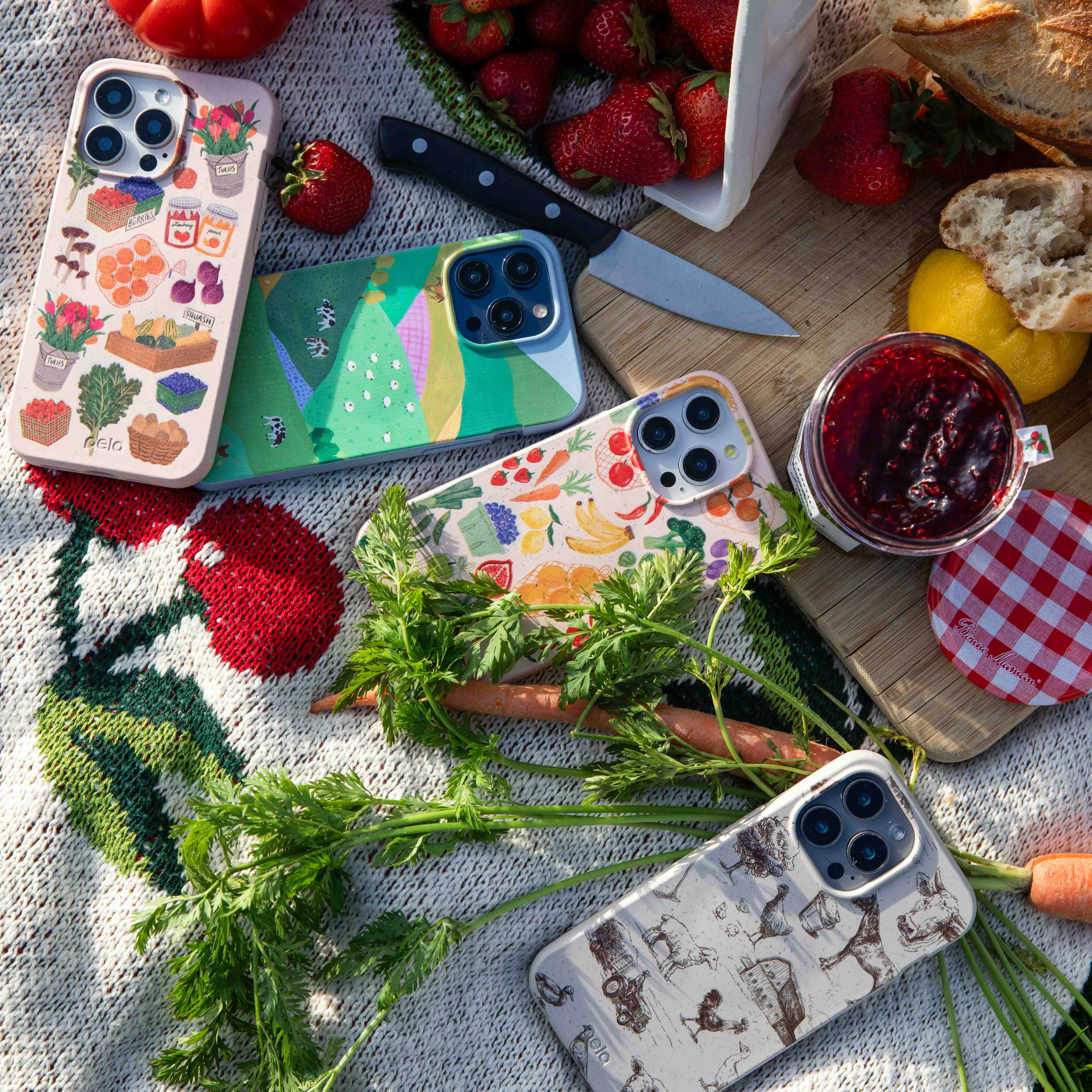 Powder Blue Farm Tales iPhone 13 Mini Case - image 4