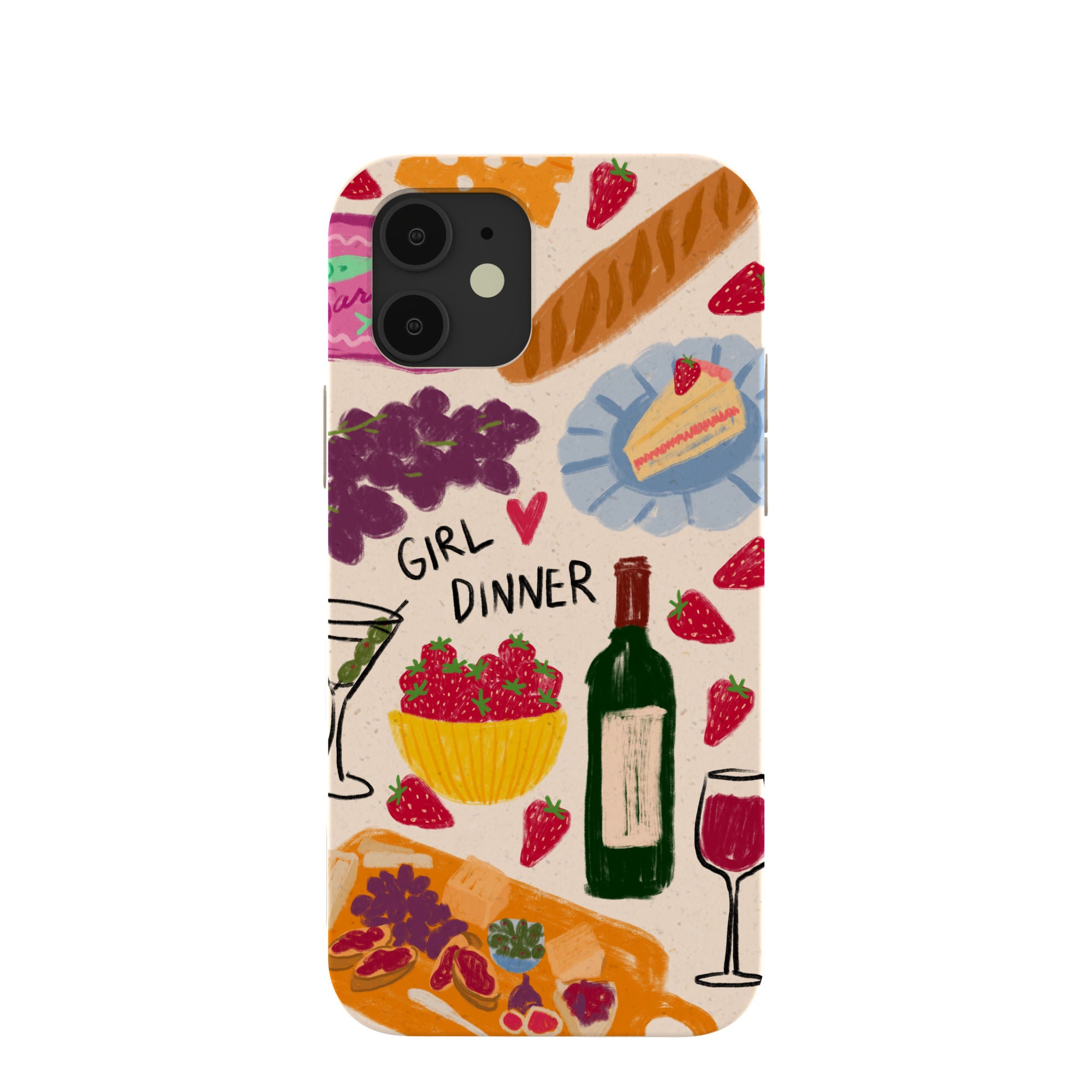 Seashell Girl Dinner iPhone 12/ iPhone 12 Pro Case - image 1