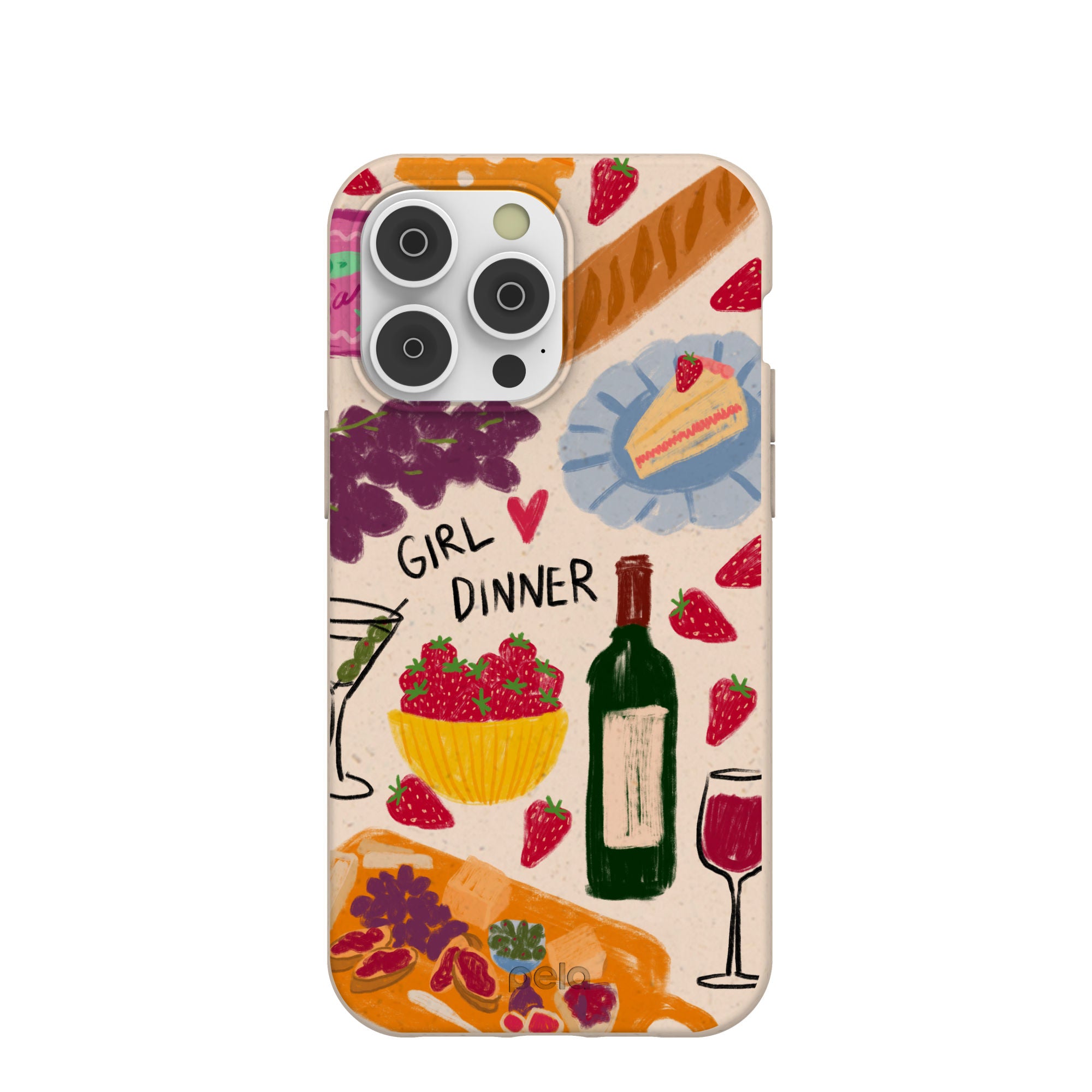 Seashell Girl Dinner iPhone 14 Pro Max Case - image 1