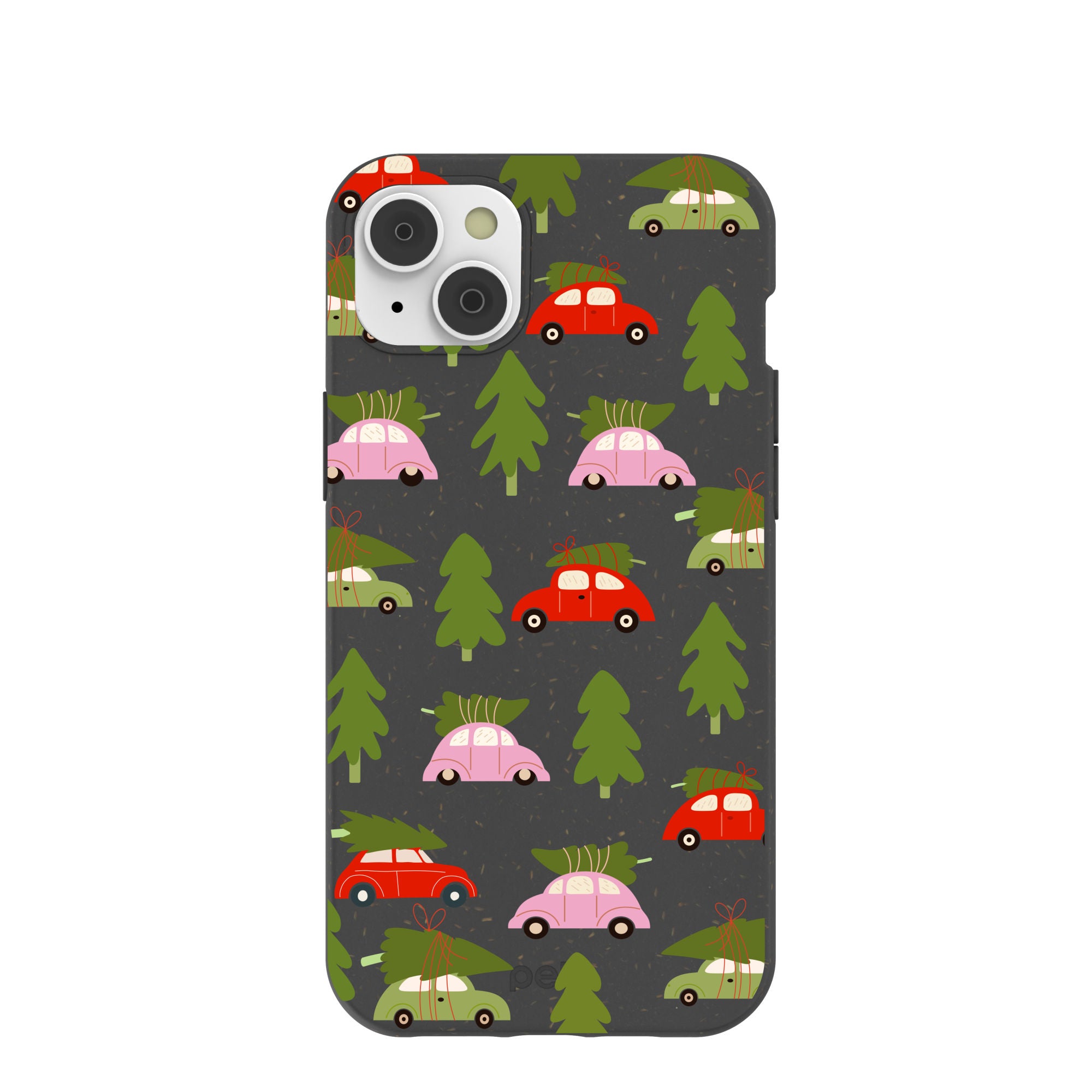 Black Holiday Caravan iPhone 14 Plus Case - image 1