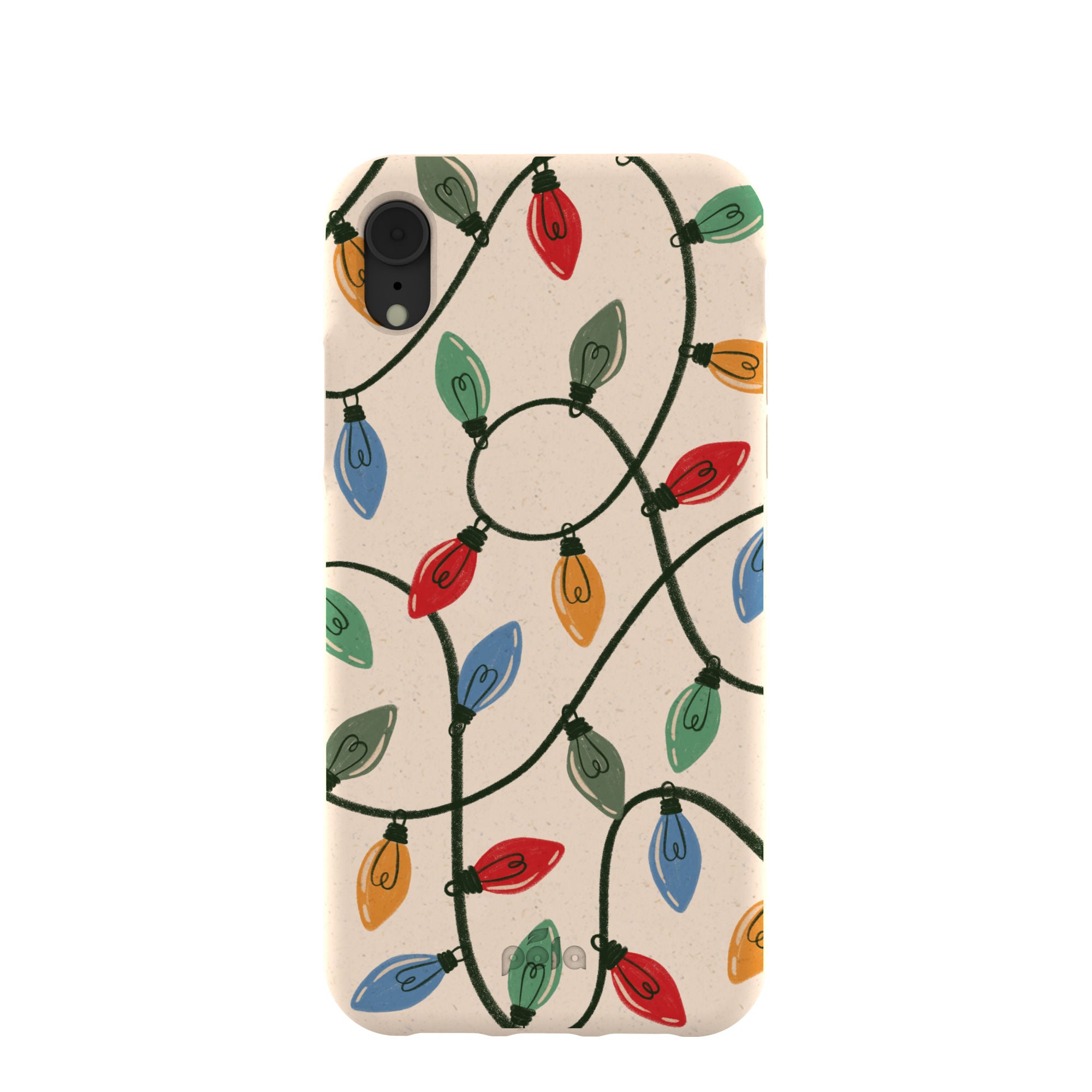 Seashell Holiday Lights iPhone XR Case - image 1