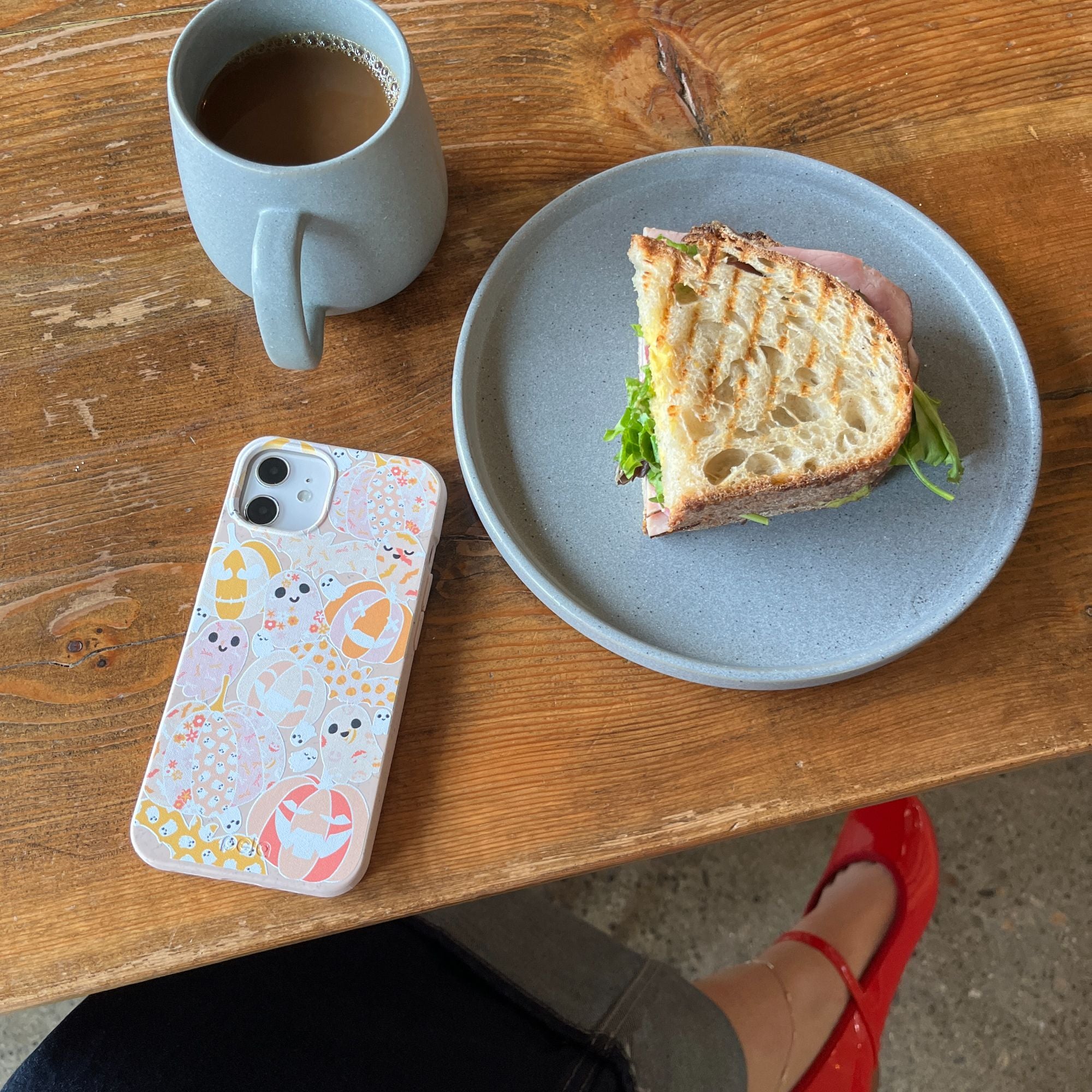 Seashell Pumpkin Patch iPhone 15 Plus Case - image 6