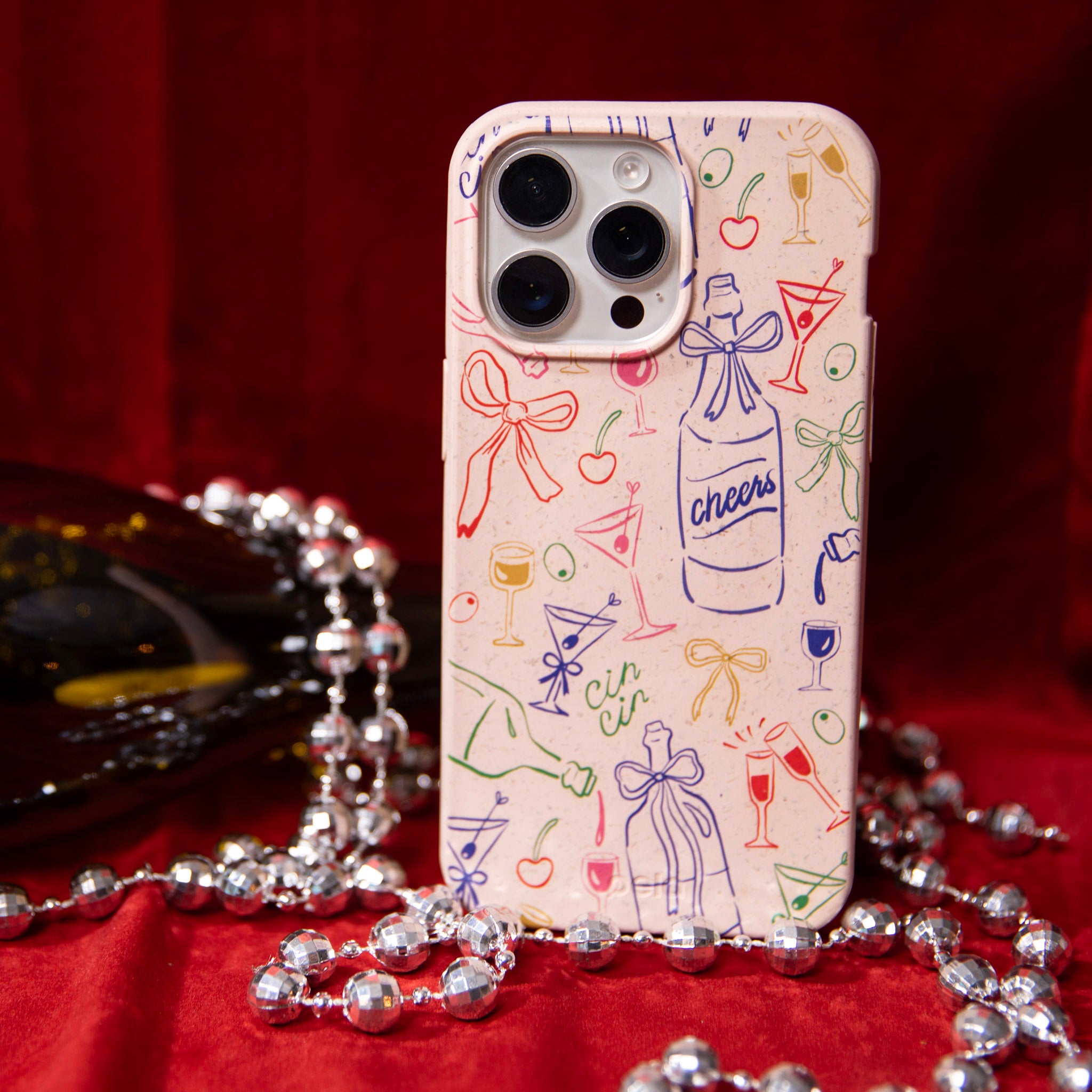 Seashell Midnight Toast iPhone 13 Mini Case - image 2