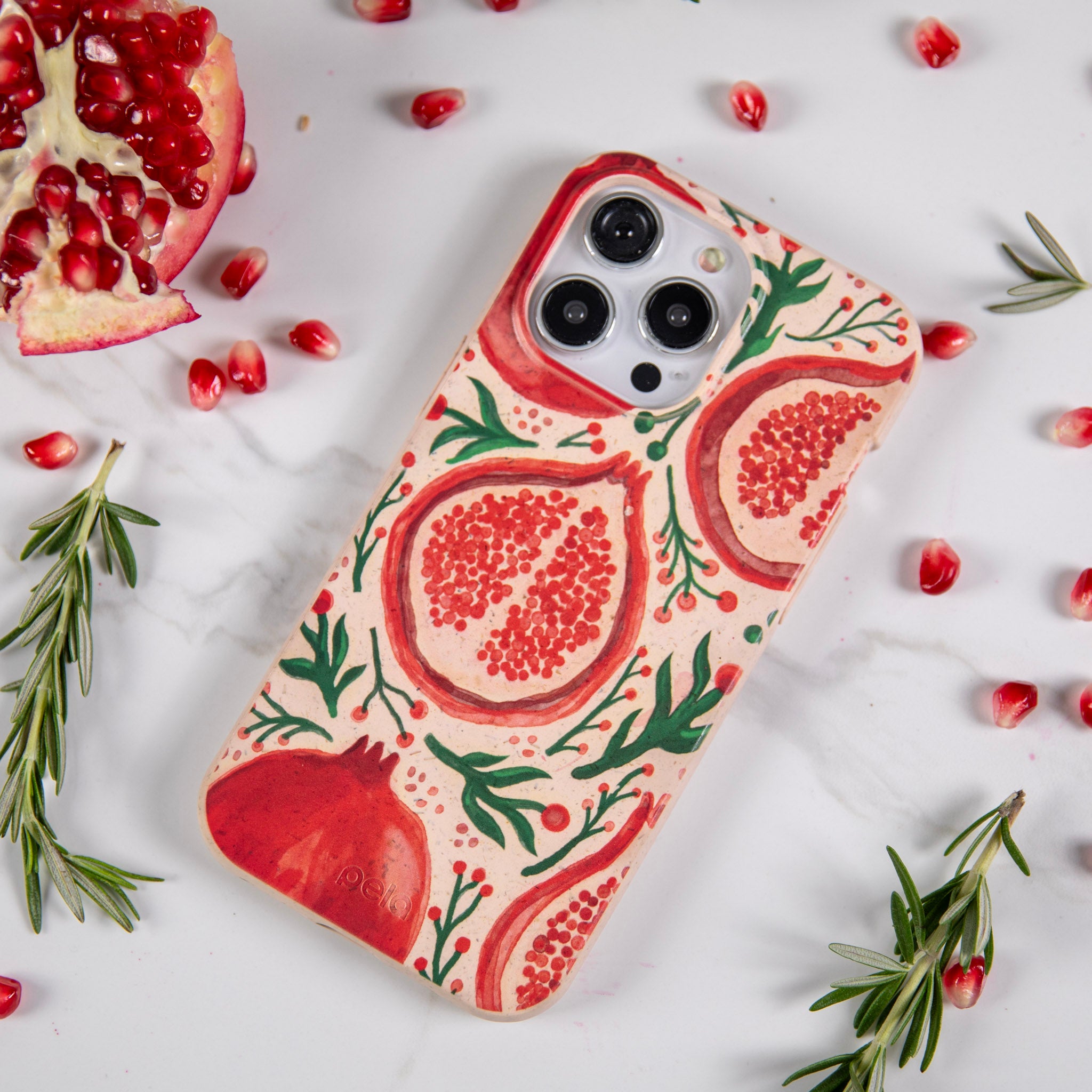 Seashell Pomegranate Cheer iPhone 15 Plus Case - image 3