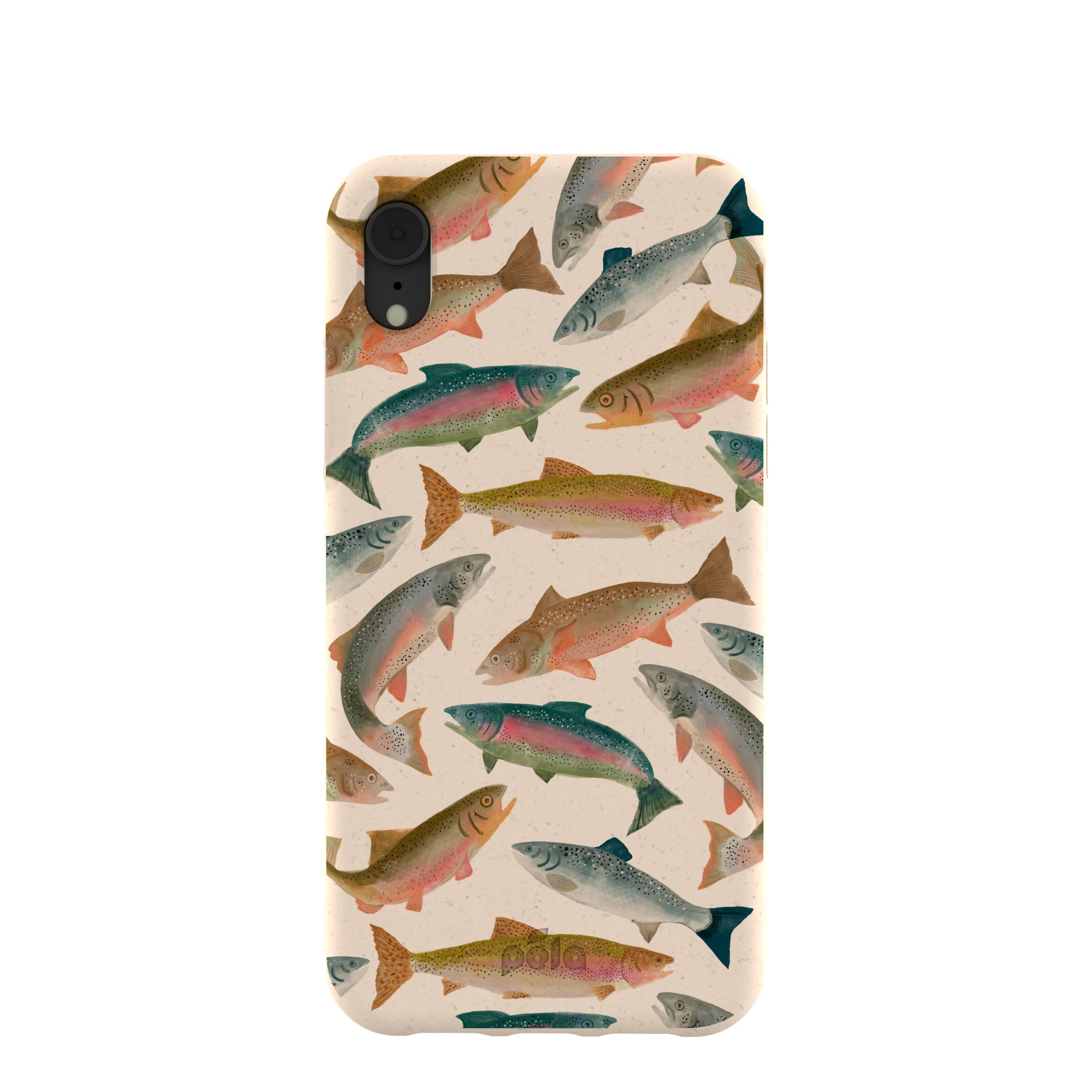 Seashell Rainbow Trout iPhone XR Case