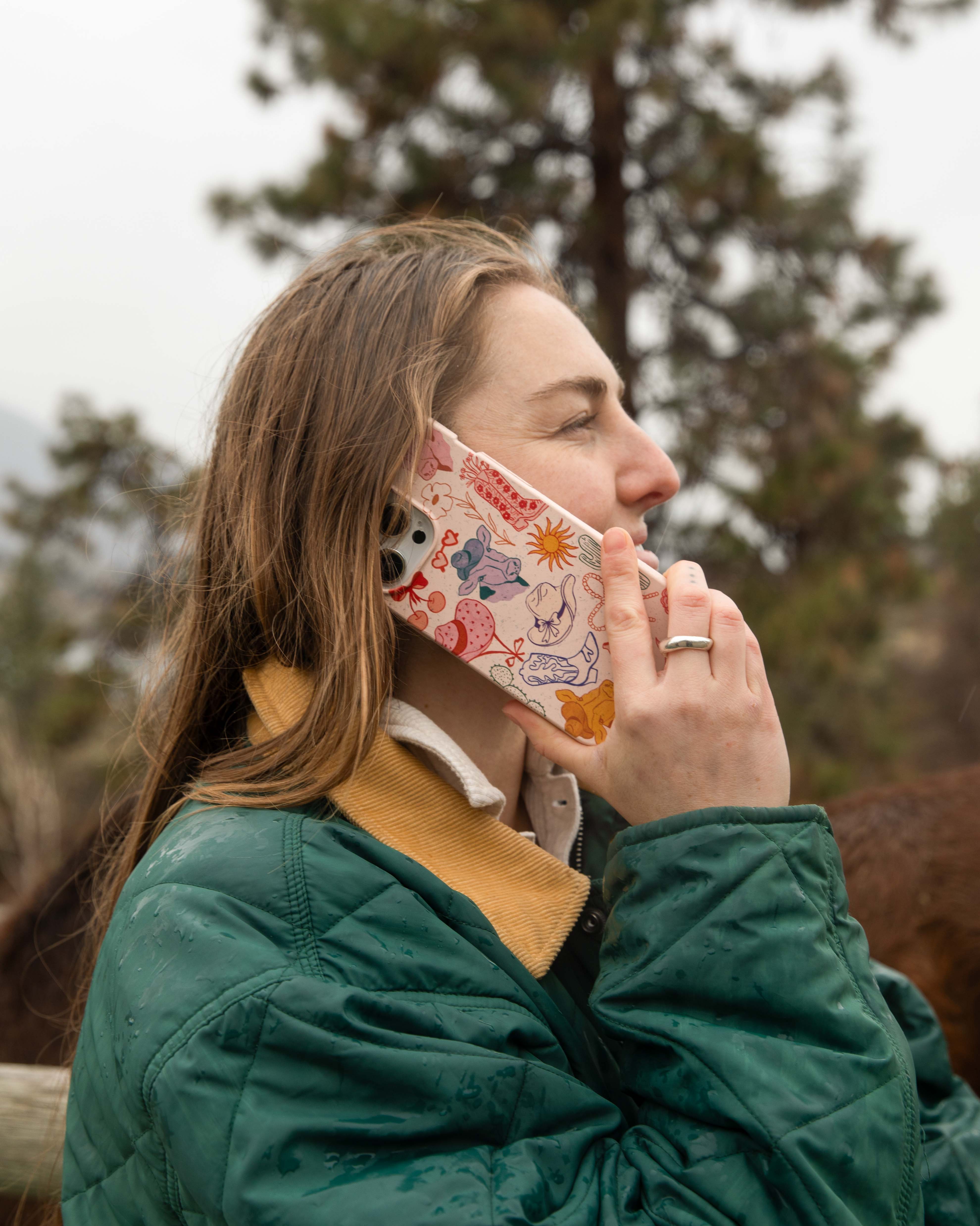 Seashell Retro Rodeo iPhone 12 Mini Case