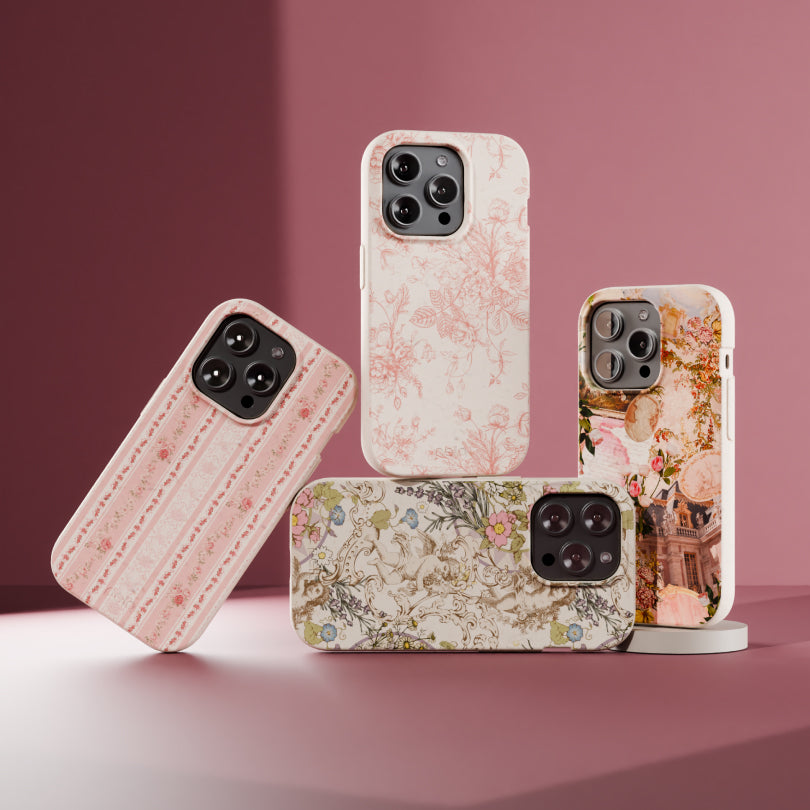 Seashell Rococo Bouquets iPhone 11 Pro Case