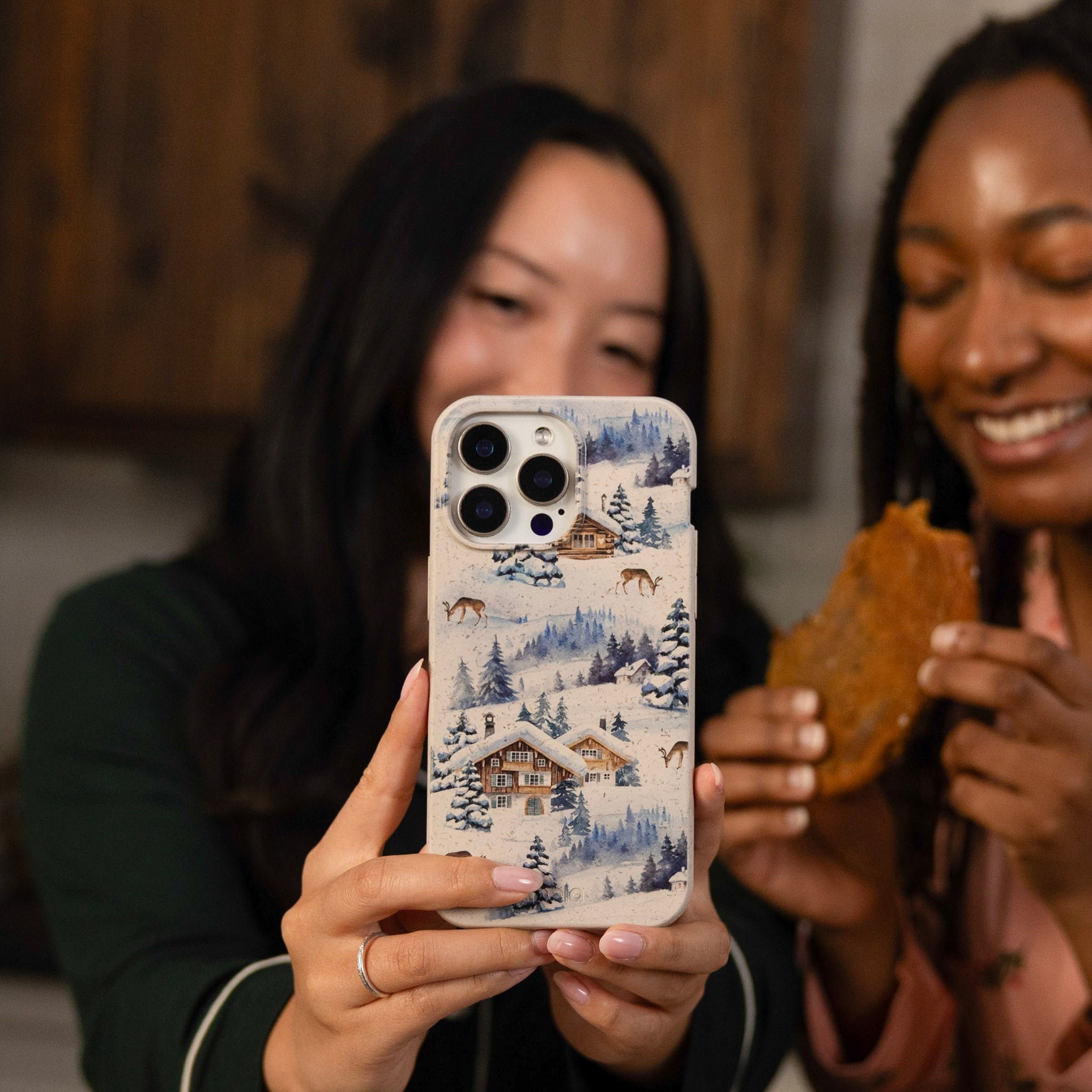 London Fog Whitetail Winter iPhone 14 Plus Case - image 2