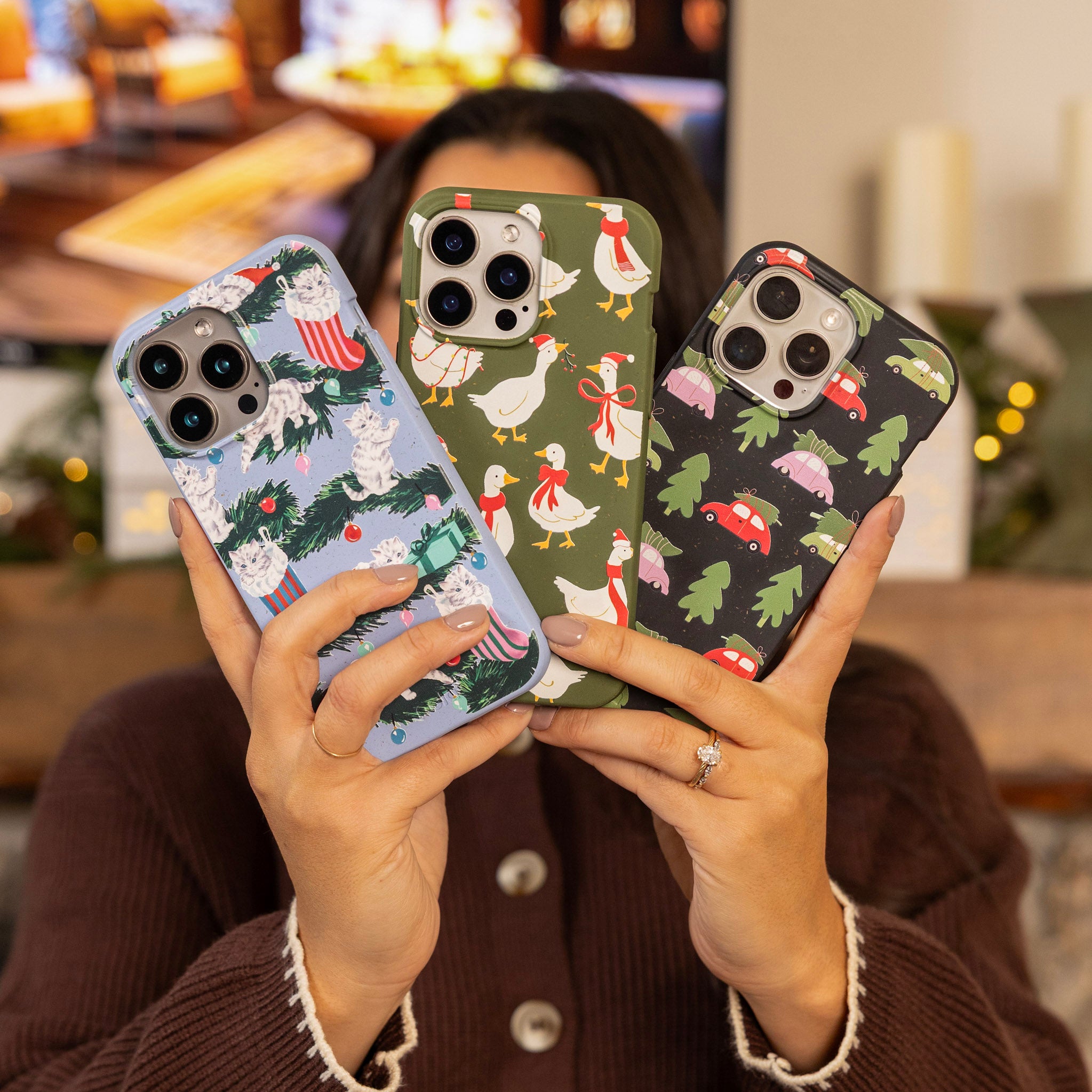 Forest Floor Duck the Halls iPhone 14 Plus Case - image 3