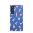 Electric Blue Axolotls Samsung Galaxy S23 Case