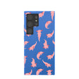 Electric Blue Axolotls Samsung Galaxy S24 Ultra Case