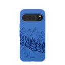 Electric Blue Backcountry Ski Google Pixel 10 Pro XL Case
