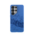 Electric Blue Backcountry Ski Samsung Galaxy S26 Ultra Case