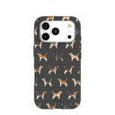 Black Beagle Buds iPhone 17 Pro Case
