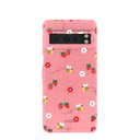 Bubblegum Pink Bees n Berries Google Pixel 8 Pro Case