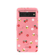 Bubblegum Pink Bees n Berries Google Pixel 8 Case