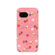 Bubblegum Pink Bees n Berries Google Pixel 9a Case