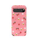 Bubblegum Pink Bees n Berries Google Pixel 9/9 Pro Case