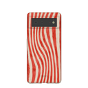 Seashell Big Top Stripes Google Pixel 6 Case