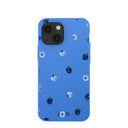 Electric Blue Black and Blue iPhone 13 Mini Case