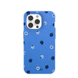 Electric Blue Black and Blue iPhone 14 Pro Case