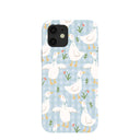 Powder Blue Blooming Quackers iPhone 12/ iPhone 12 Pro Case