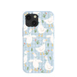 Powder Blue Blooming Quackers iPhone 13 Mini Case