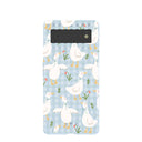 Powder Blue Blooming Quackers Google Pixel 6 Case
