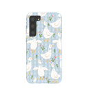 Powder Blue Blooming Quackers Samsung Galaxy S23+(Plus) Case