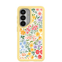 Clear Blooming Wild Samsung Galaxy S26 Case With Sunbeam Ridge (Magnetic Charging included)