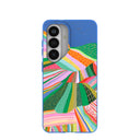 Electric Blue Bloomstatic Samsung Galaxy S26 Case