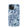 Powder Blue Blue Blooms iPhone 13 Mini Case