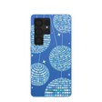 Electric Blue Blue Groove Samsung Galaxy S25 Ultra Case