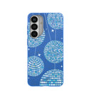 Electric Blue Blue Groove Samsung Galaxy S26+(Plus) Case