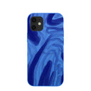 Electric Blue Blue Study iPhone 12 Mini Case