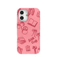 Bubblegum Pink Book Club iPhone 16 Case