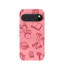 Bubblegum Pink Book Club Google Pixel 10/10 Pro Case