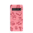 Bubblegum Pink Book Club Google Pixel 7 Pro Case