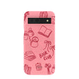 Bubblegum Pink Book Club Google Pixel 8a Case