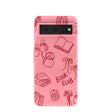 Bubblegum Pink Book Club Google Pixel 8 Case