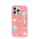 Bubblegum Pink Budgie Daydream iPhone 14 Pro Max Case