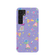Lavender Bunny and Beyond Samsung Galaxy S25 Case