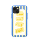 Electric Blue Butter Bars iPhone 13 Mini Case