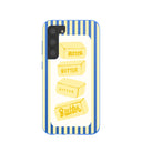 Electric Blue Butter Bars Samsung Galaxy S23+(Plus) Case