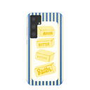 Electric Blue Butter Bars Samsung Galaxy S24+(Plus) Case