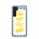 Electric Blue Butter Bars Samsung Galaxy S25+(Plus) Case