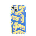 Electric Blue Butter Love iPhone 14 Plus Case
