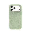 Sage Green Cacti iPhone 17 Pro Max Case